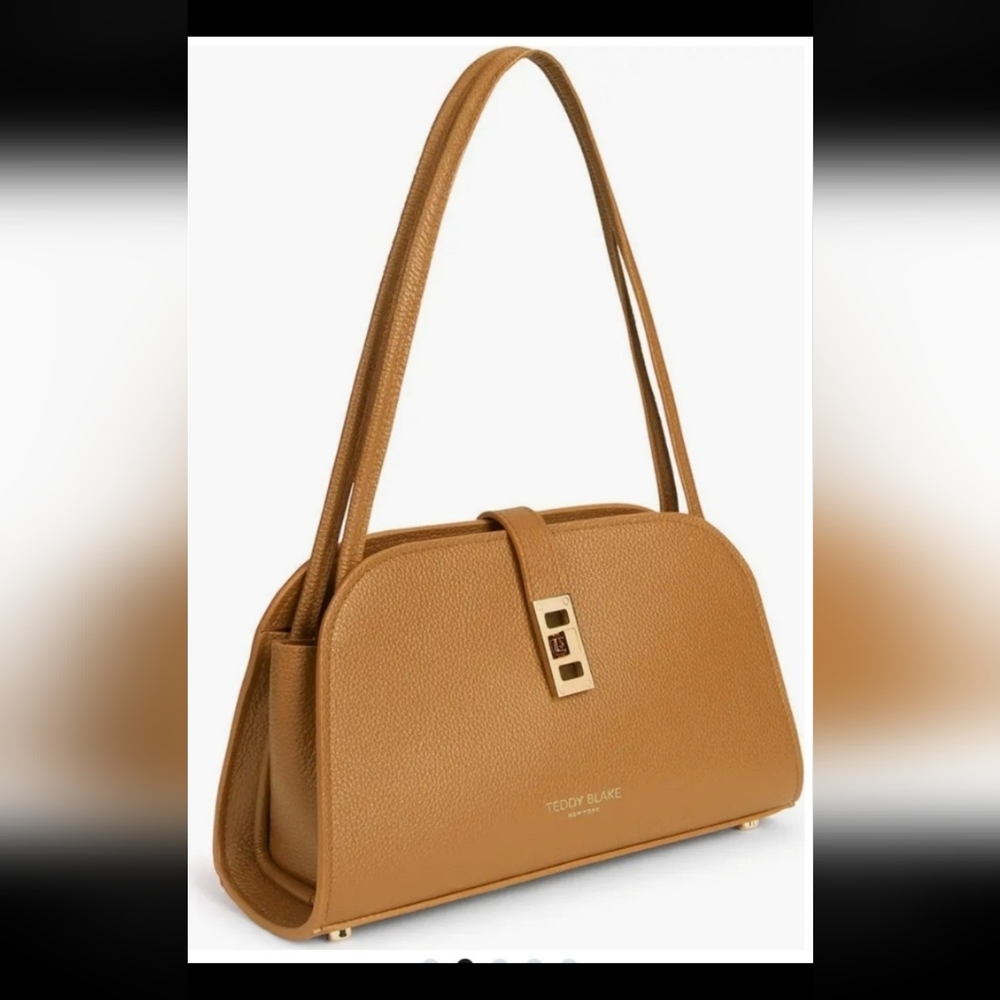 Teddy Blake Dana 11" Shoulder Bag, Caramel